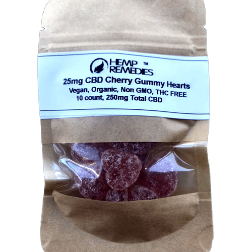 Hemp Remedies 25mg Vegan CBD Gummies