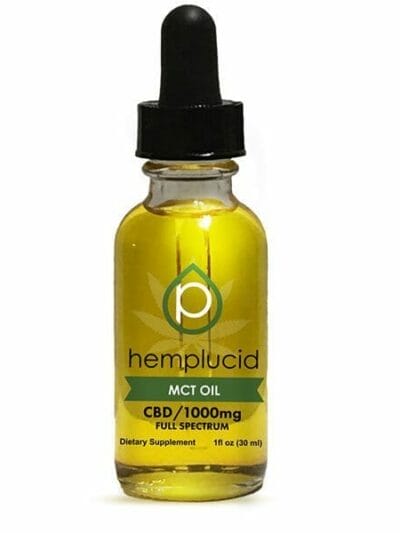 hemplucid MCT oil 1000mg CBD drops
