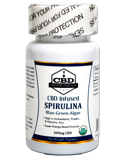 CBD infused organic Spirulina