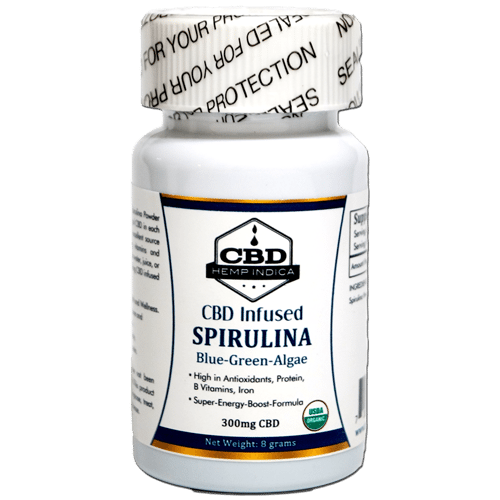 CBD infused organic Spirulina