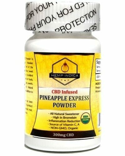 CBDHempIndica Pineapple Express CBD powder
