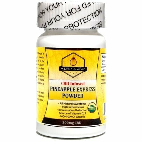 CBDHempIndica Pineapple Express CBD powder
