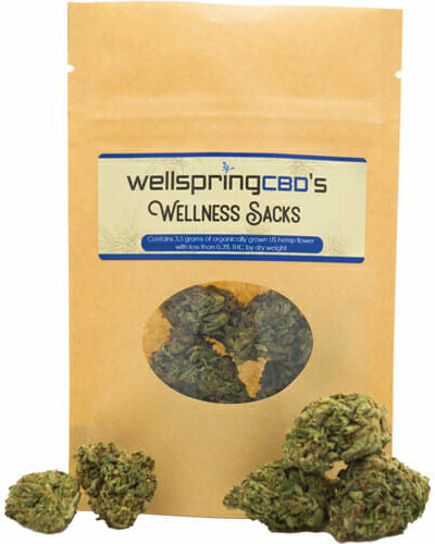Organic CBD Flower - Wellspring Wellness Sacks